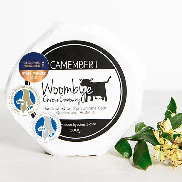 Woombye Cheese Company camembert available at The Prickly Pineapple