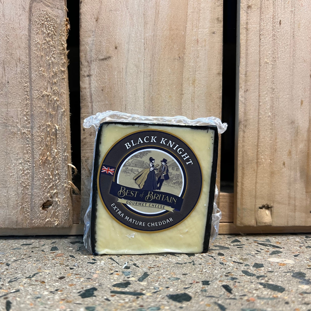 Black Knight Extra Mature Cheddar 120g available at The Prickly Pineapple
