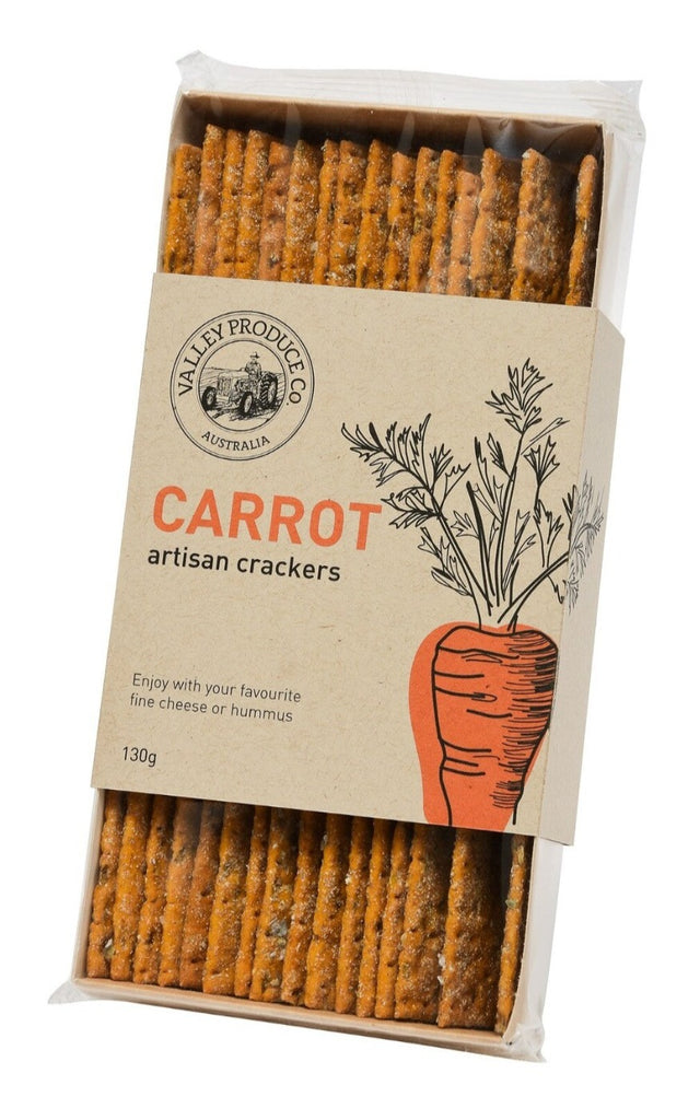 Valley Produce Artisan Crackers carrot