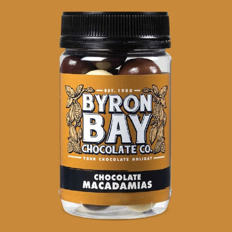 Byron Bay Chocolate Co Chocolate Macadamias 170g available at The Prickly Pineapple