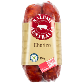 Salumi Australia Chorizo 200g available at The Prickly Pineapple