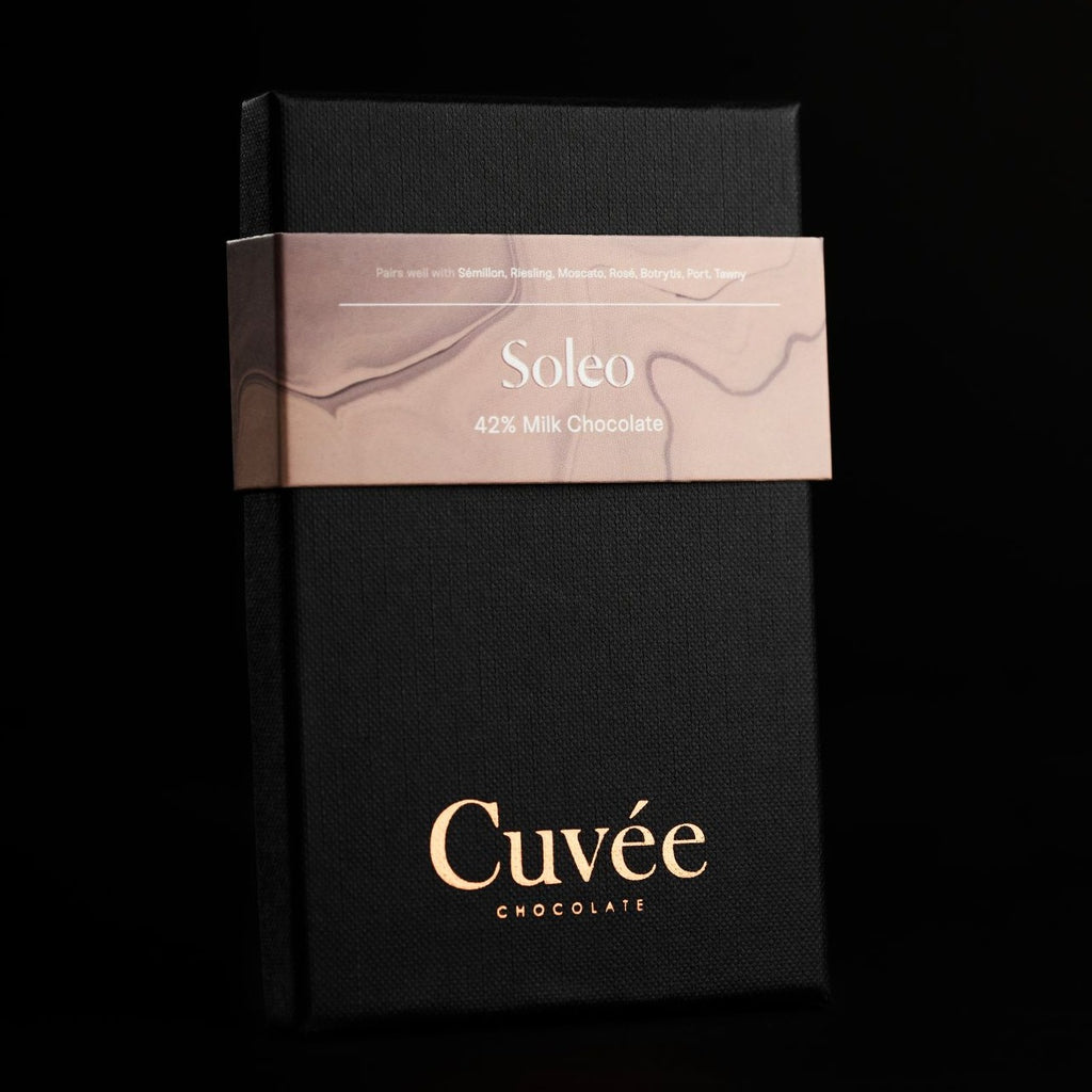 Curve Chocolate Soleo 42% Milk Chocolate 70g available at The Prickly Pineapple