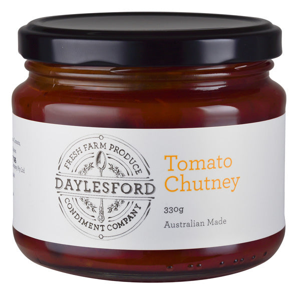 Daylesford Condiment Company. Tomato Chutney available at The Prickly Pineapple