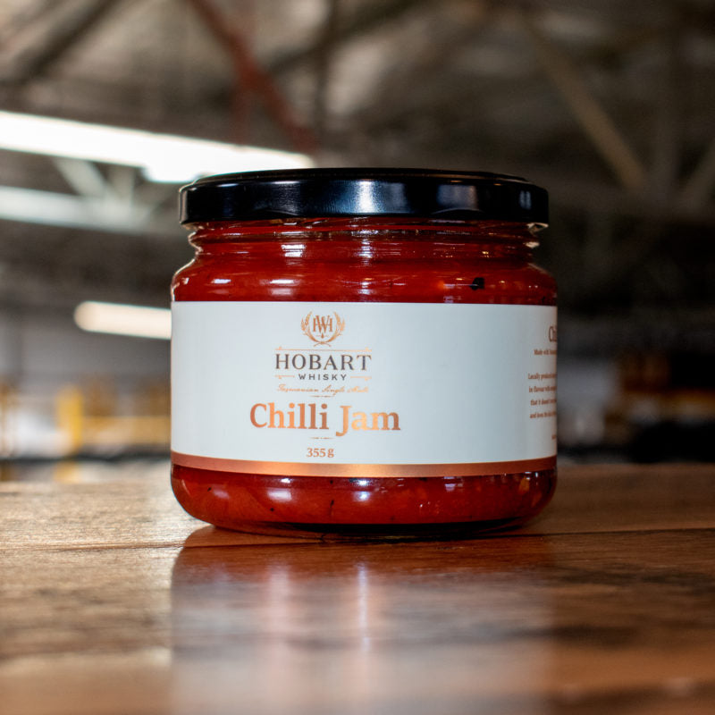 Hobart Whiskey Chilli Jam 355g