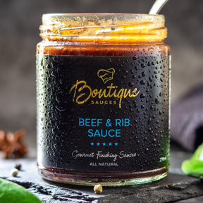 Boutique Sauces Beef & Rib Sauce 270ml bottle
