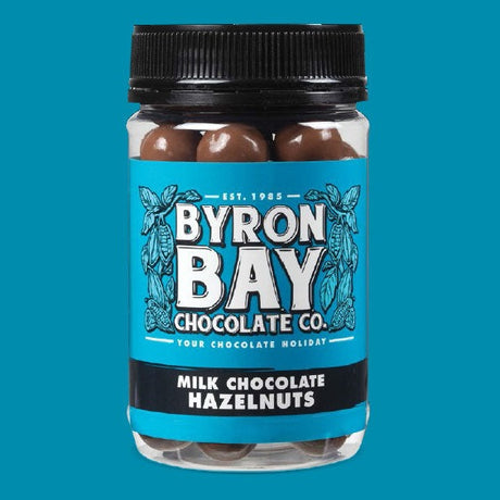 Byron Bay Chocolate Co Milk Chocolate Hazelnuts available at The Prickly Pineapple