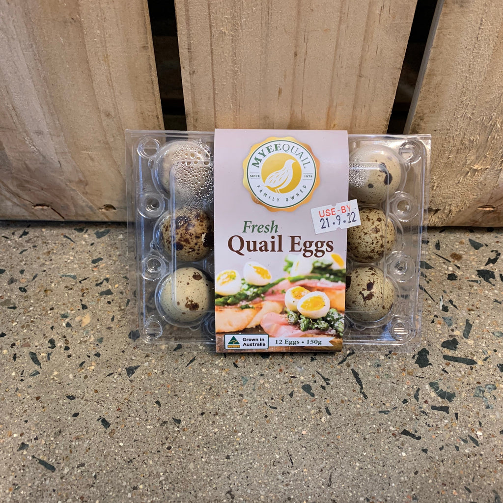 Myee Quail Fresh Quail Eggs 150g available at The Prickly Pineapple