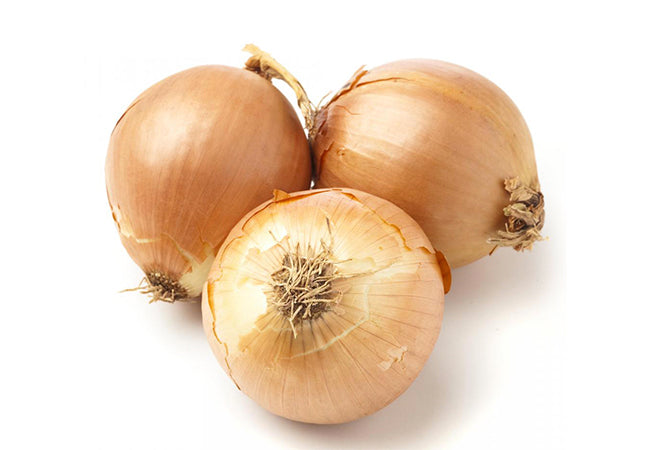 organic brown onion