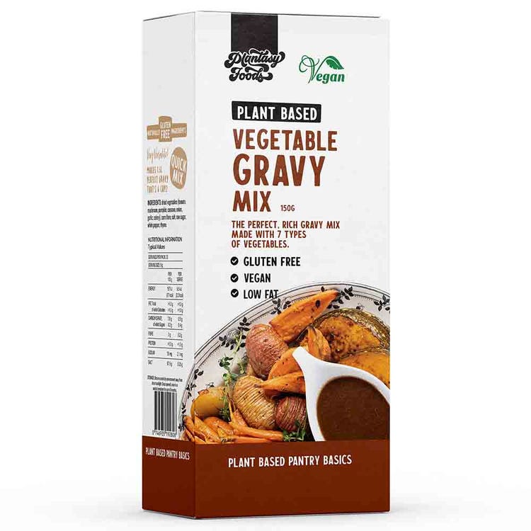 Plantasy Foods Vegan Vegetable Gravy Mix available at The Prickly Pineapple