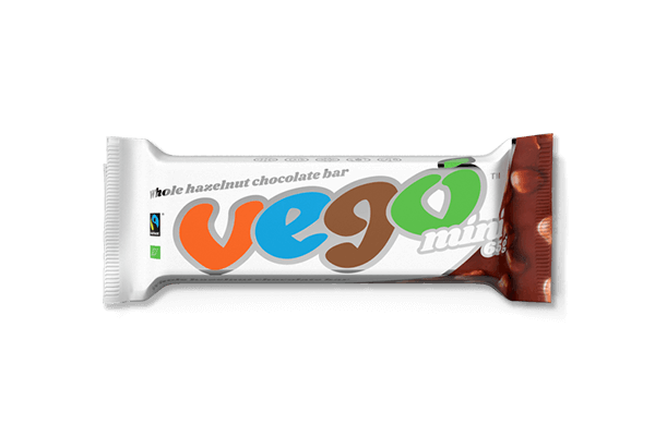 Vego Mini Whole Hazelnut Chocolate Bar 65g available at The Prickly Pineapple