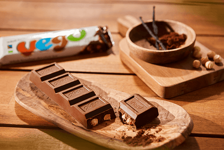 Vego Whole Hazelnut Chocolate Bar 150g available at The Prickly Pineapple