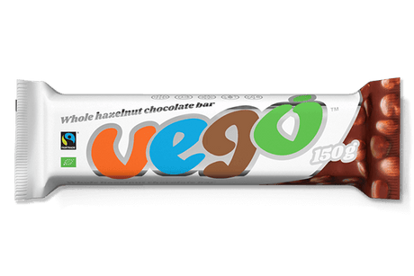 Vego Whole Hazelnut Chocolate Bar 150g available at The Prickly Pineapple