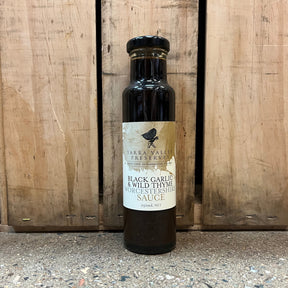 Yarra Valley Gourmet Foods Sauces 250ml black garlic & wild thyme worcestershire sauce available at The Prickly Pineapple